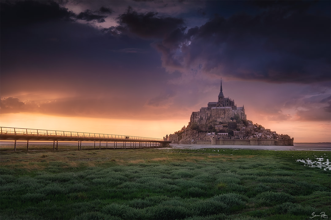 Mont-Saint-Michel Sunset