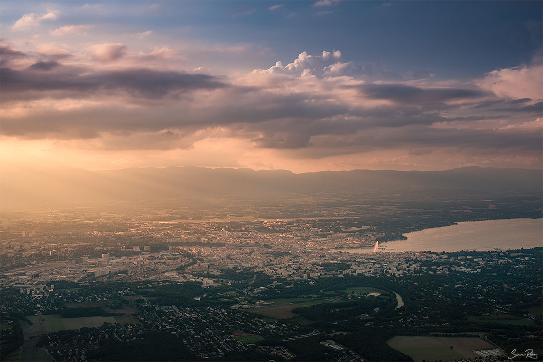 Geneva from the Sky